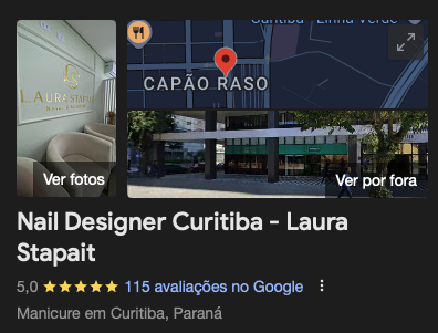 Nail Designer Curitiba — Laura Stapait no Google